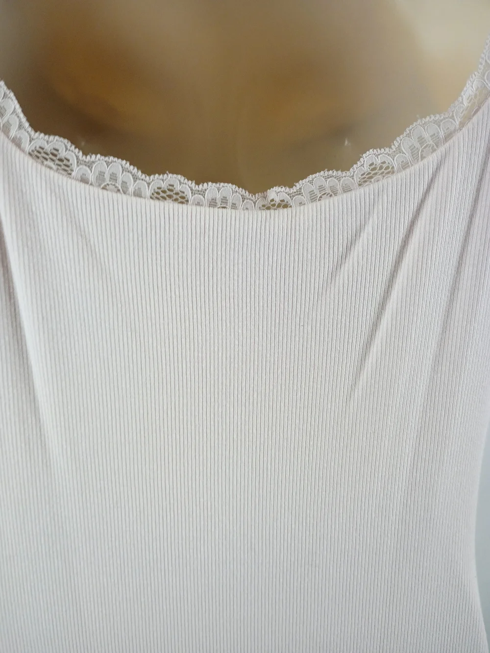 Popilush Lace-Trim Maxi Slip Dress in Pale Pink - Picture 8 of 11
